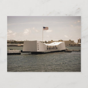 Arizona-Gedenkstätte Pearl Harbor Postkarte