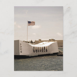 Arizona-Gedenkstätte Pearl Harbor Postkarte