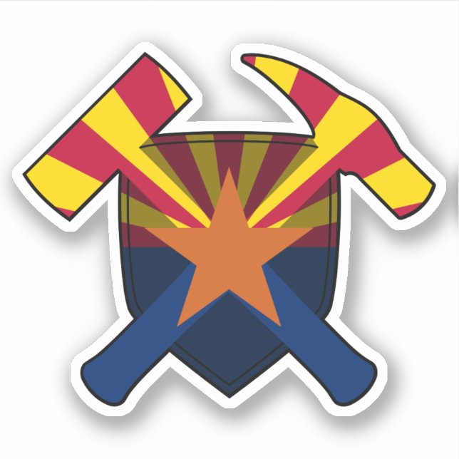 Arizona Geologist Vinyl Aufkleber (Vorderseite)