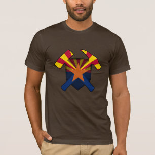 Arizona Geology - Rock Hammer und Schild T-Shirt