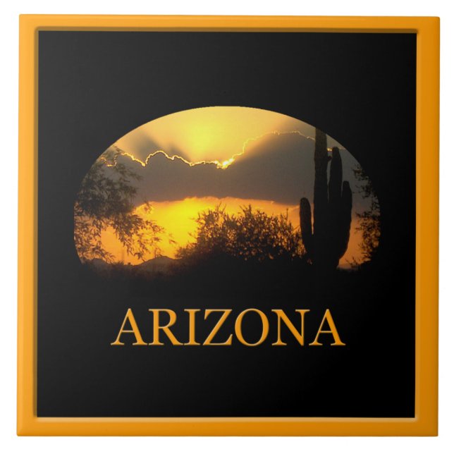 Arizona Gold Sunset Tile Fliese (Vorderseite)