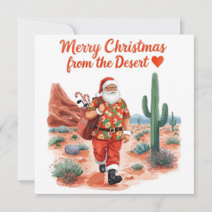 Arizona Golf Weihnachten Santa Golfer Golfen