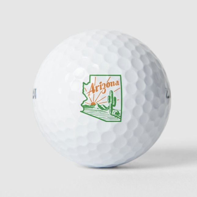 Arizona Golfball (Vorderseite)