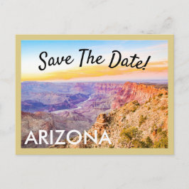 Arizona Grand Canyon Save the Date Vintag Postkarte