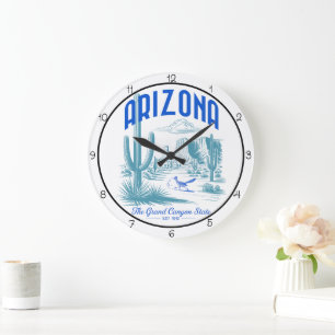 Arizona Grand Canyon Staat Große Wanduhr
