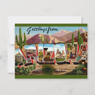 Arizona-Grußkarte Postkarte