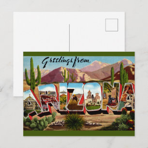 Arizona Grußkarte Postkarte
