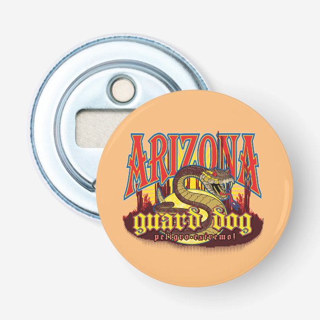 Arizona Guard Dog Snak Flaschenöffner (Vorderseite)