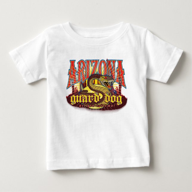 Arizona Guard Dog Snake Baby T-shirt (Vorderseite)