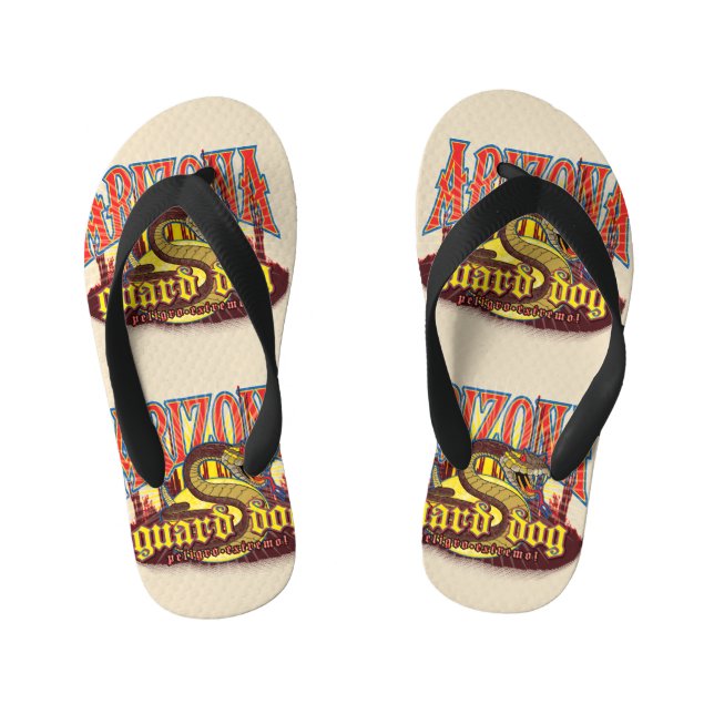 Arizona Guard Dog Snake Kinderbadesandalen (Fußbett)