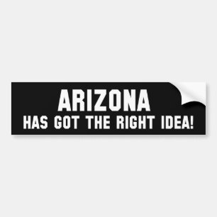 ARIZONA HAT DIE RECHTE IDEE! Autoaufkleber