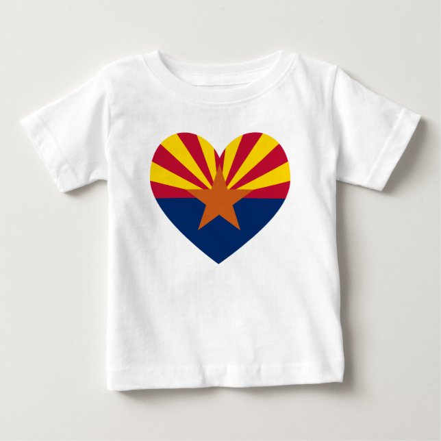Arizona Heart Baby T-shirt (Vorderseite)