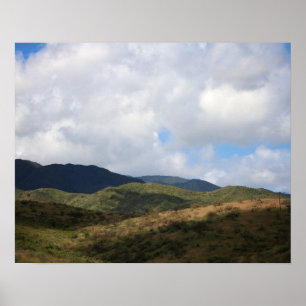 Arizona Hills im Sommer Farbe 16x20 Poster