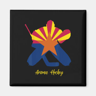 Arizona Hockey-Torwart Magnet