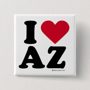 ARIZONA - I-LIEBE AZ - I-LIEBE ARIZONA BUTTON