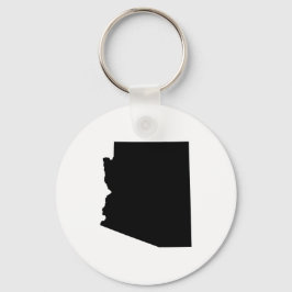 Arizona in Schwarz Schlüsselanhänger