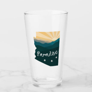 Arizona ist Paradies Glas