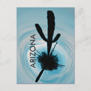 Arizona-Kaktus Postkarte