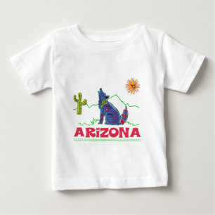 Arizona-Kojote-Heulen Baby T-shirt