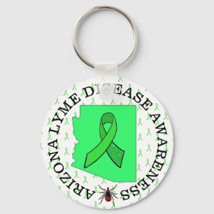 Arizona Lyme Disease Awareness Key Chain Schlüsselanhänger