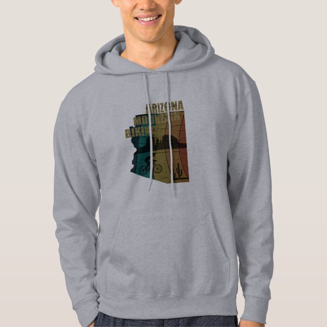 Arizona Mountainbike Vintag Hoodie (Vorderseite)