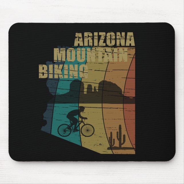 Arizona Mountainbike Vintag Mousepad (Vorne)