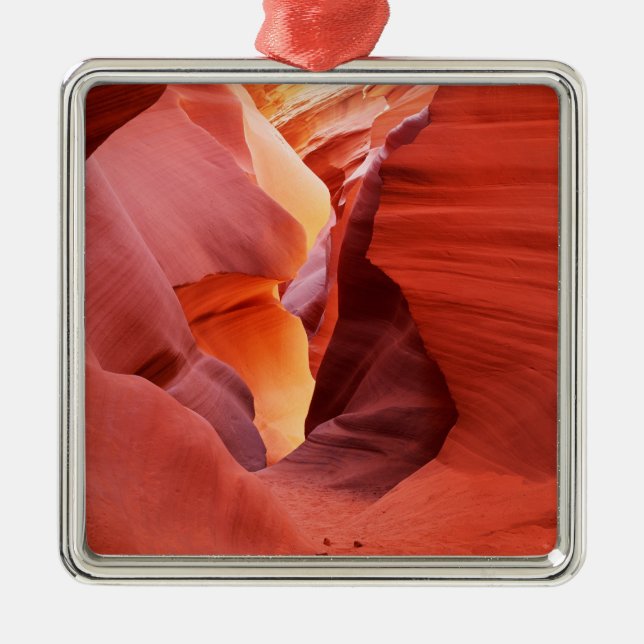 Arizona, Navajo Nation, Unterer Antelope Canyon, Ornament Aus Metall (Vorne)