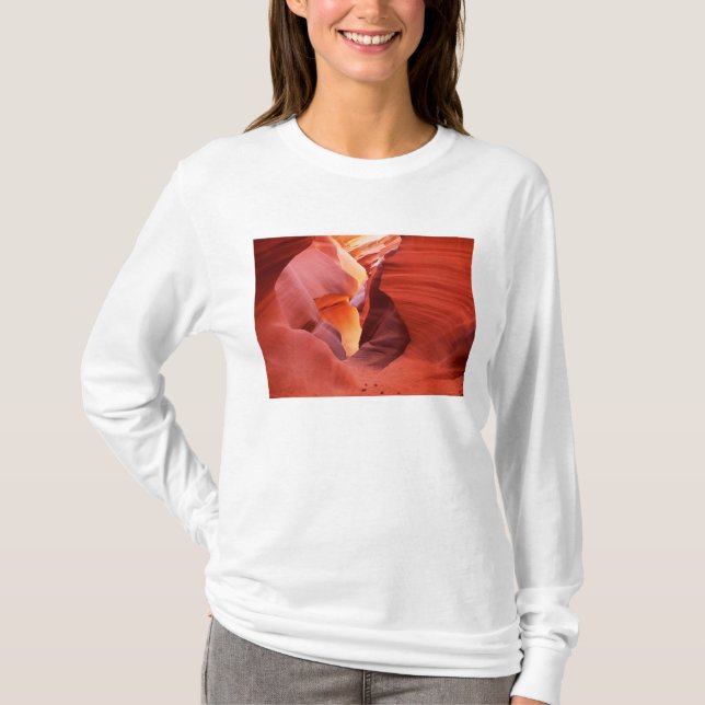 Arizona, Navajo Nation, Unterer Antelope Canyon, T-Shirt (Vorderseite)