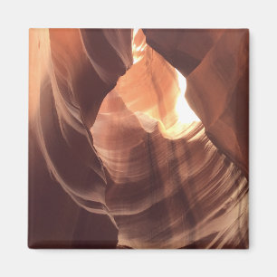 ARIZONA - Oberer Antelope Canyon C - Roter Felsen Magnet
