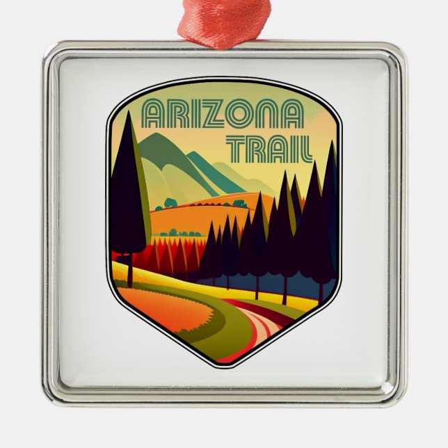 Arizona Ornament Aus Metall (Vorne)