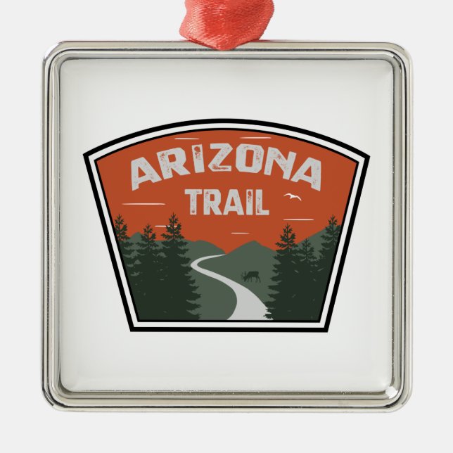 Arizona Ornament Aus Metall (Vorne)