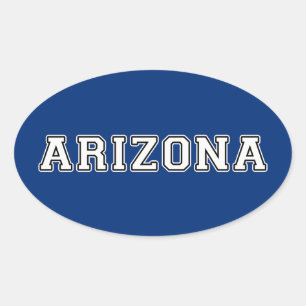 Arizona Ovaler Aufkleber