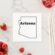 Arizona Paper Napkin