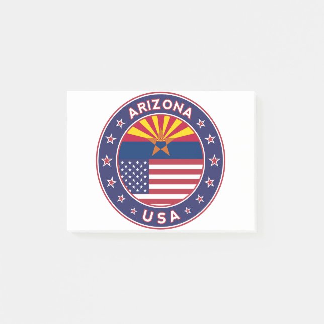 Arizona Post-it Klebezettel (Vorderseite)