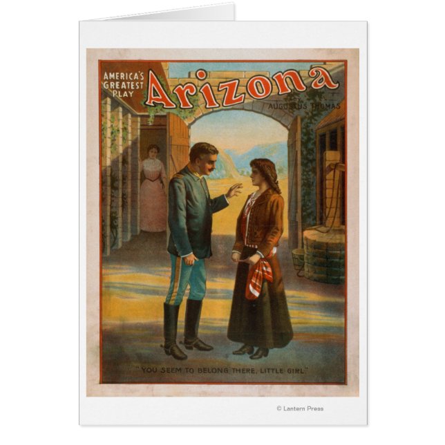 Arizona Poster "America's Greatest Play" #2 (Devant)