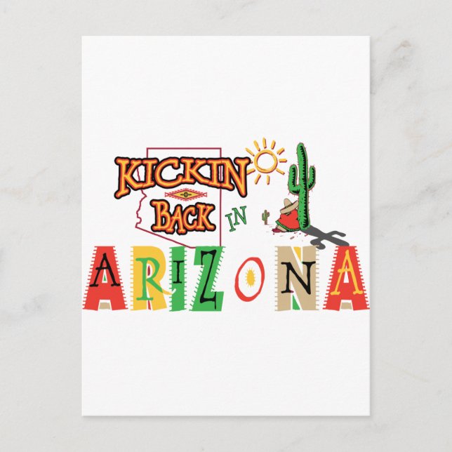 Arizona Postkarte (Vorderseite)