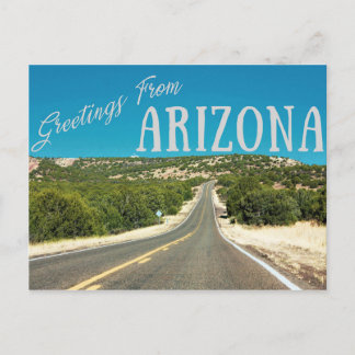 Arizona Road Trip Postcard Postkarte