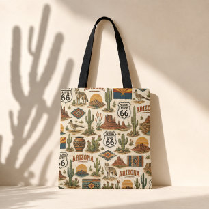 Arizona Route 66 Markt Nomade Tasche