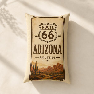 Arizona Route 66 Wüstenlodge Akzent-Dekor Lendenkissen