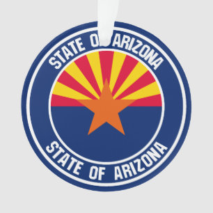 Arizona-RundEmblem Ornament
