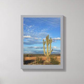 Arizona Saguaro Kaktus Wrapped Canvas Druck Leinwanddruck
