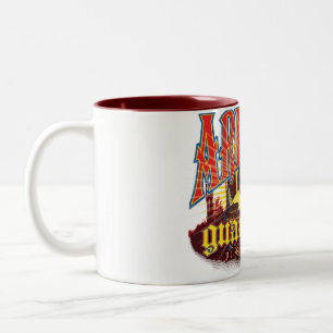 Arizona-Schlange auf der Hut Zweifarbige Tasse
