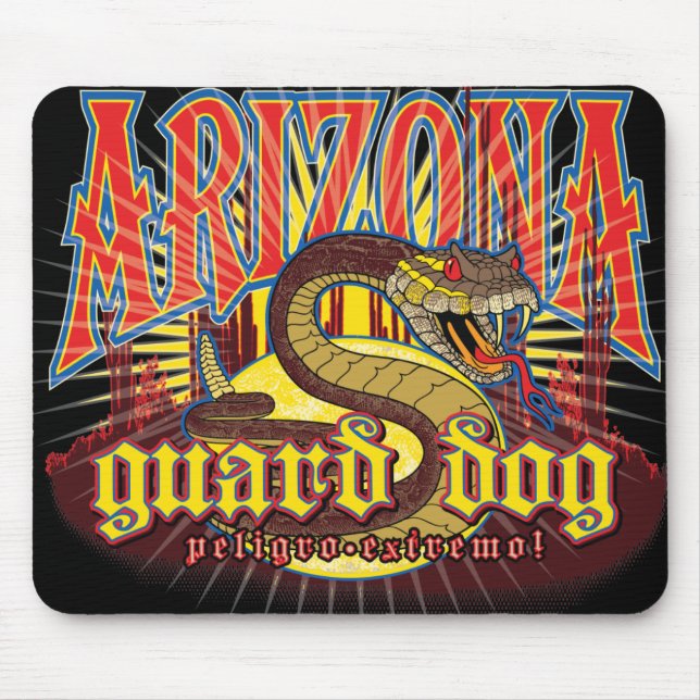 Arizona-Schlange Mousepad (Vorne)