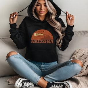 Arizona Sedona Landschaft Vintages az Retro Hoodie