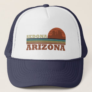 arizona sedona Vintage Sonnenuntergangslandschaft Truckerkappe