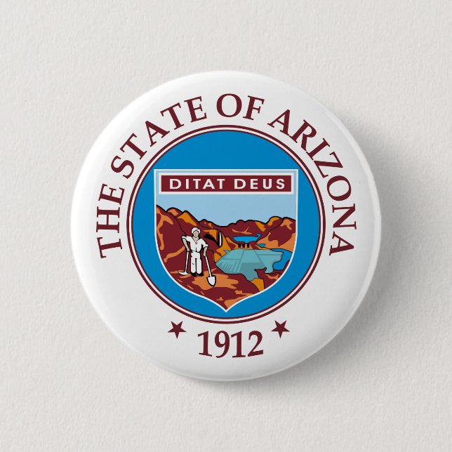 Arizona Sign Button (Vorderseite)