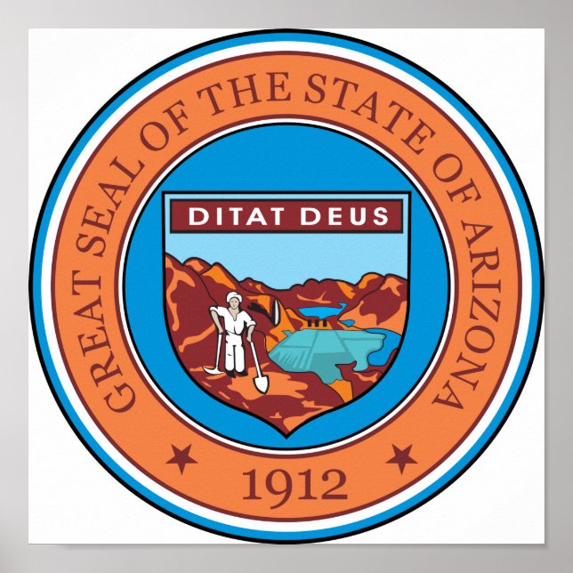 Arizona Sign Poster (Vorne)