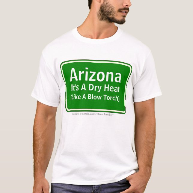 Arizona-Slogan T-Shirt (Vorderseite)