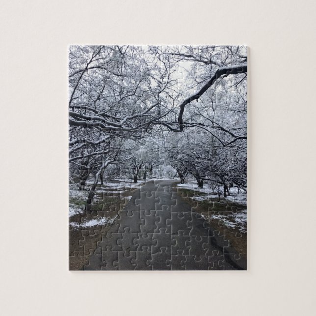 Arizona Snow Scene Puzzle - Moyen 110 pièces (Vertical)