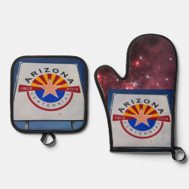 Arizona-Staat Ofenhandschuh & Topflappen-Set